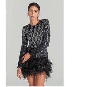 Nadine Merabi Lexi Black Dress-Brand New with Tags